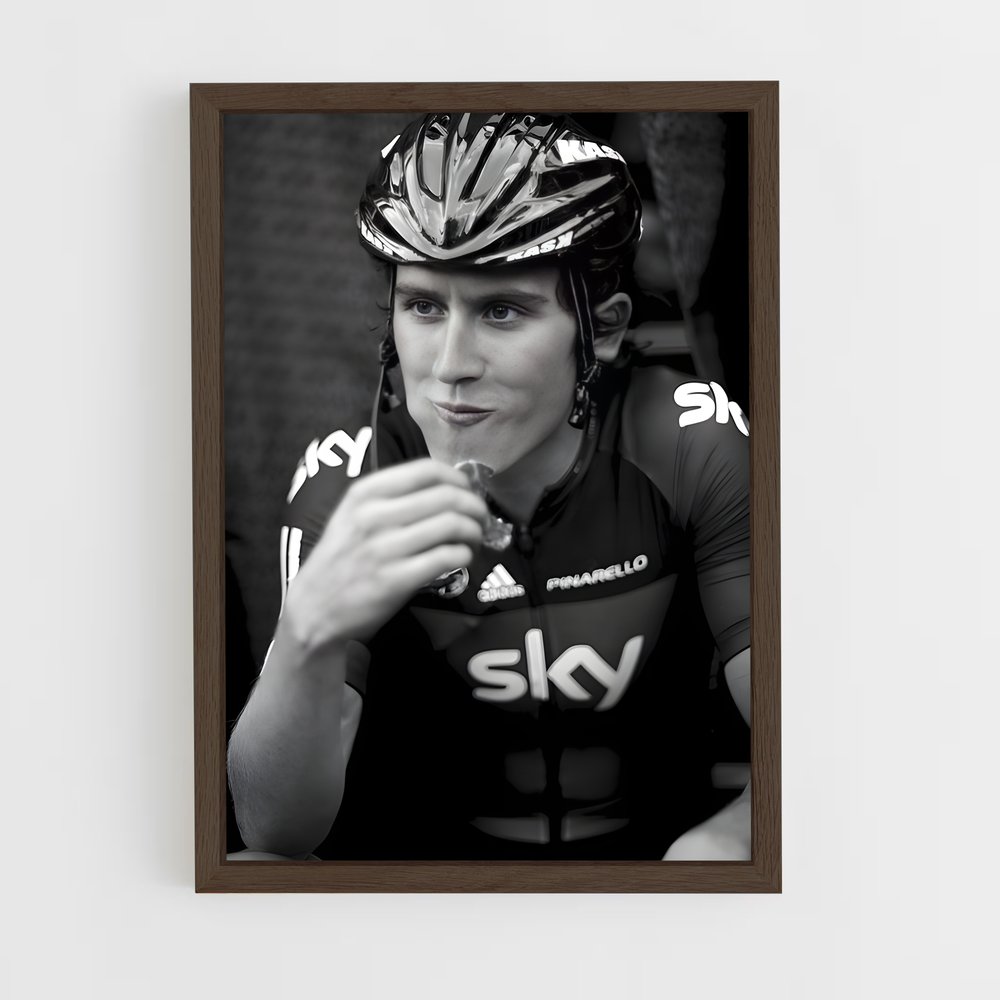 Poster Geraint Gourmand – affiche Cyclisme (vue 5)